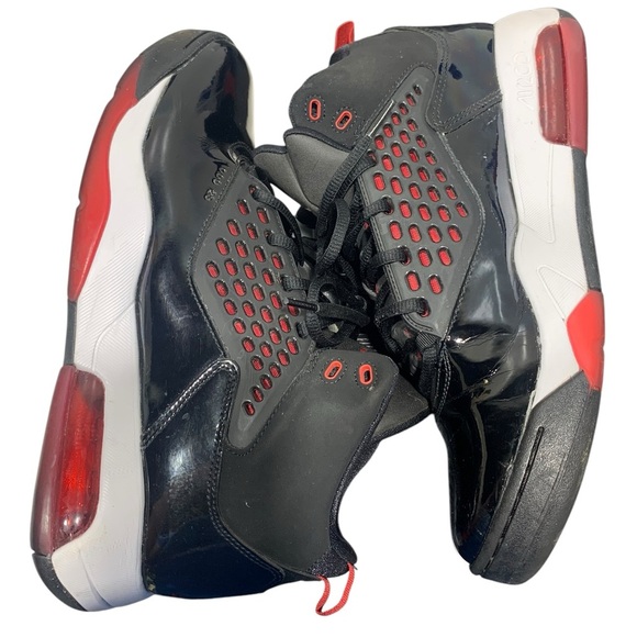 NIKE JORDAN AIR MAX 200 JUMPMAN CD6107-001 US  Size 11 Black & Red‎ no box main image 6